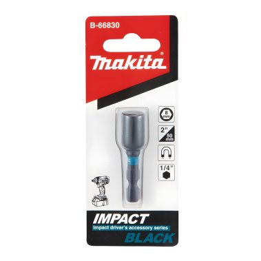 фото Головка торцевая 8 х 50 мм, магнитная Impact Black MAKITA B-66830
