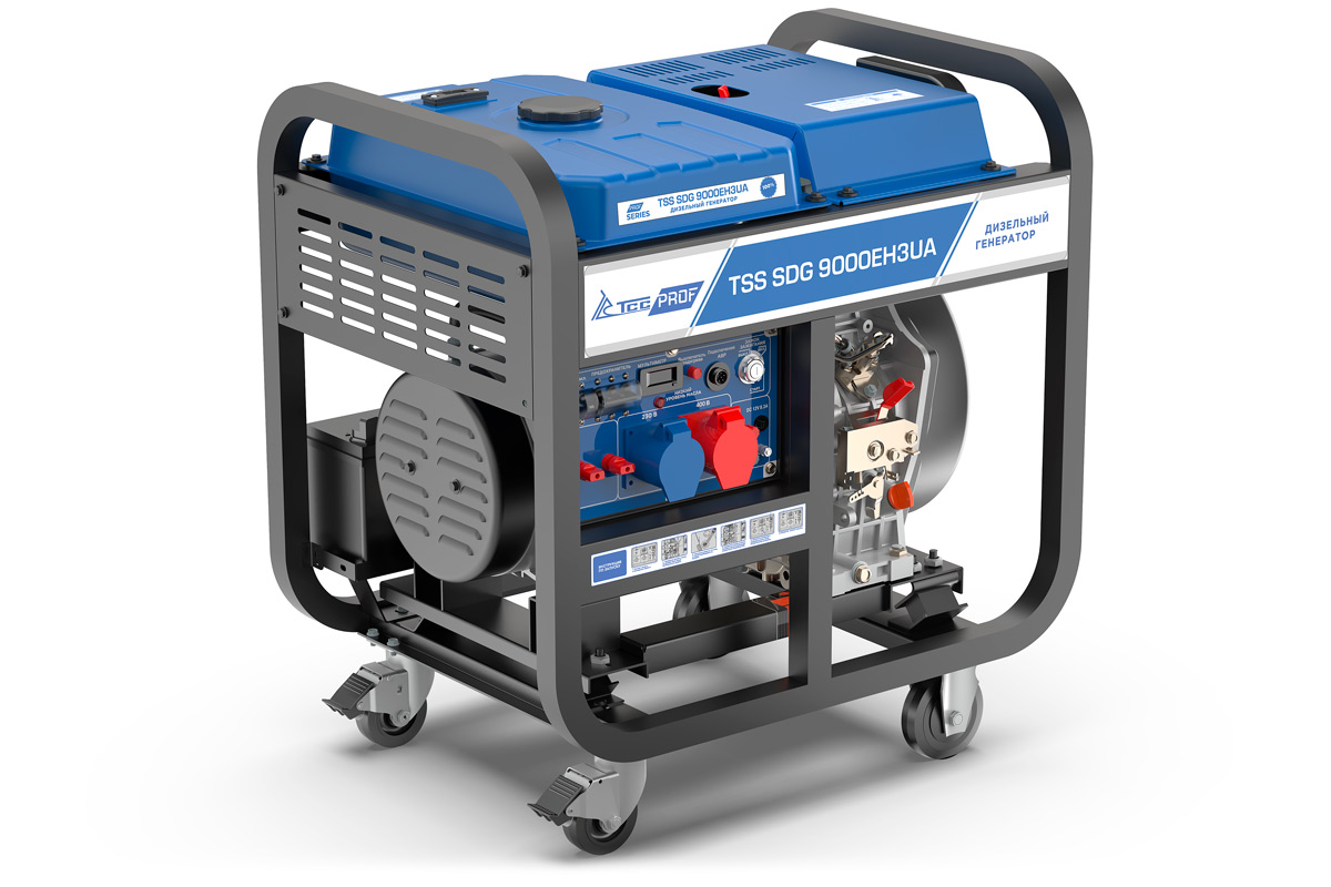 фото Дизель генератор TSS SDG 9000EH3UA