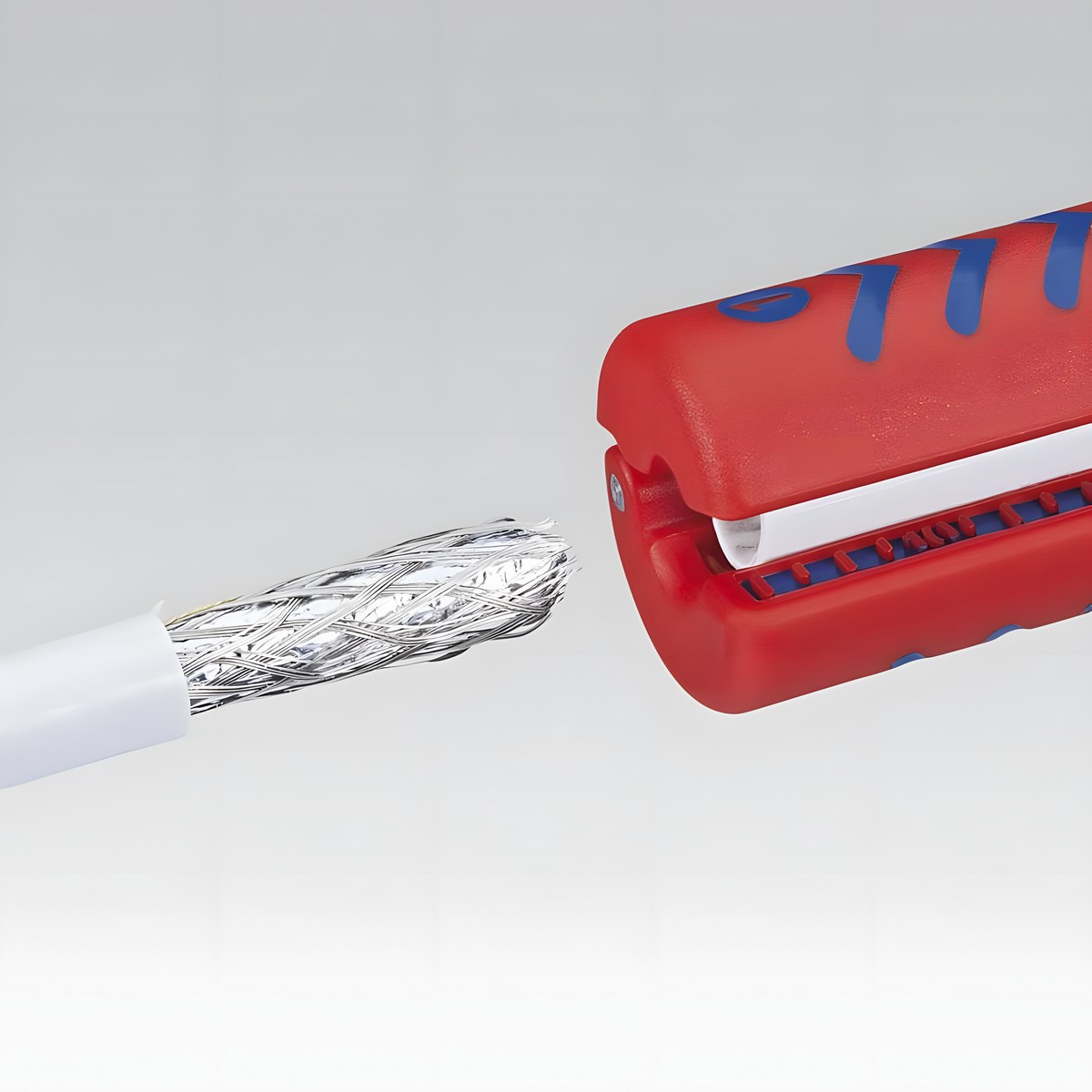 фото Инструмент для снятия изоляции с коаксиальных кабелей KNIPEX KN-1660100SB