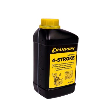 фото Масло полусинтетическое 0.6 л, 4Т SAE 10W40 API SL/CF (зимнее) CHAMPION 952854
