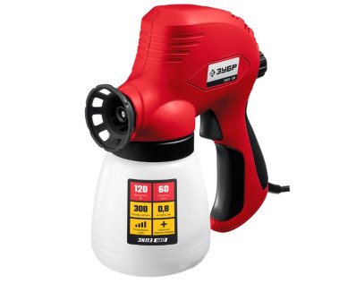 фото Краскопульт ЗУБР ЗКПЭ-120