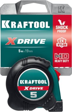 фото Рулетка 5 м х 19 мм KRAFTOOL X-Drive 34122-05-19_z02