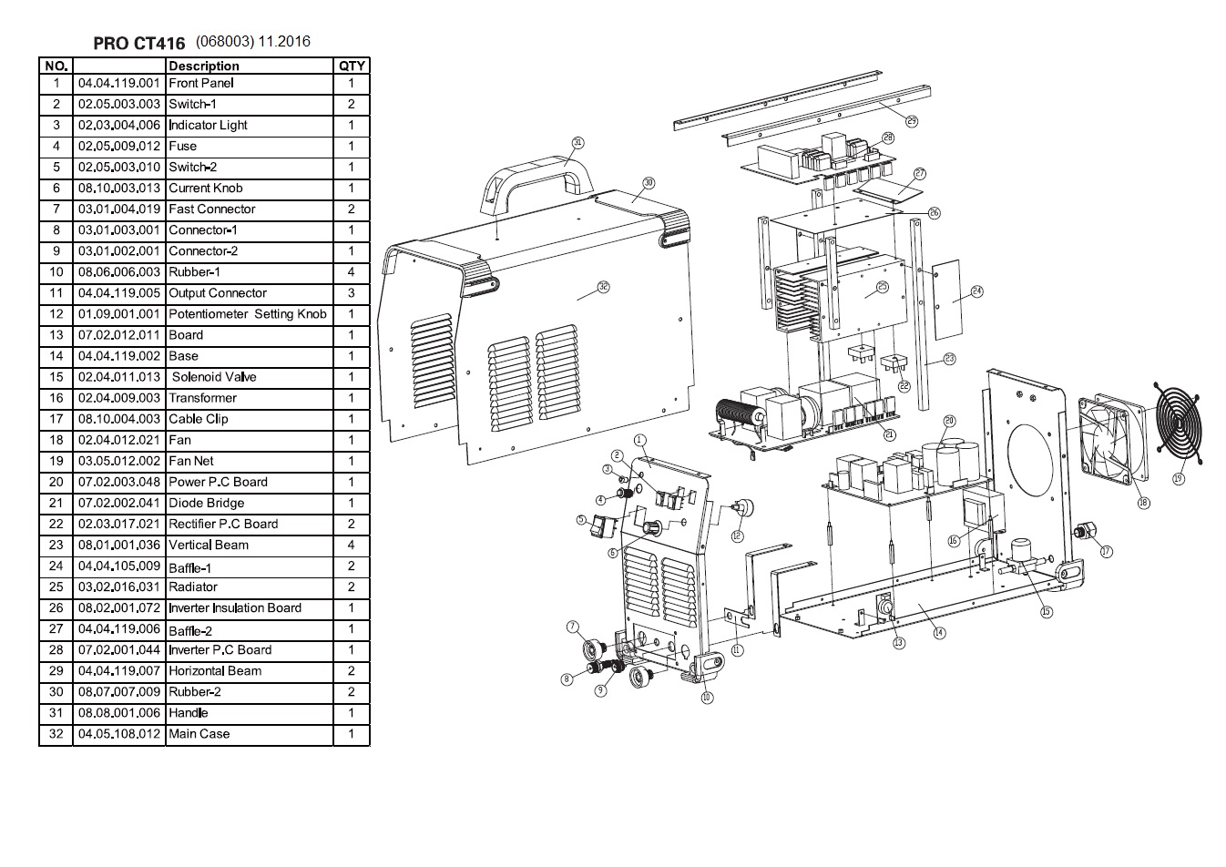 фото Многофункциональный сварочный аппарат, TSS PRO CT-416