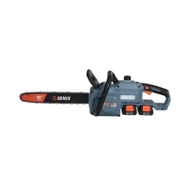 фото Пила цепная аккумуляторная SENIX CSX2-M2-EU, 2X2 40V, 40см, 2 акб, 1зу