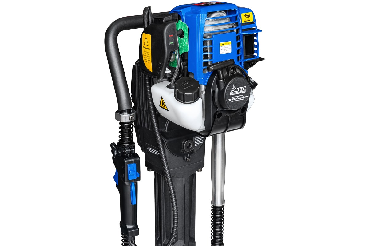 фото Бензиновый копер TSS-95GPDA (100мм) в кейсе (четырехтактный)