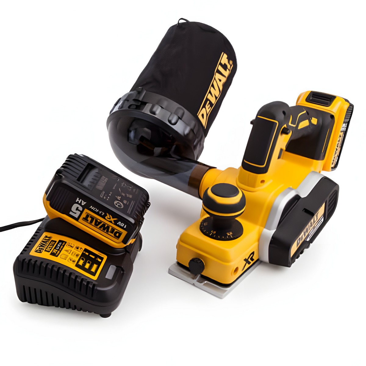 фото Рубанок аккумуляторный DEWALT DCP580P2-QW