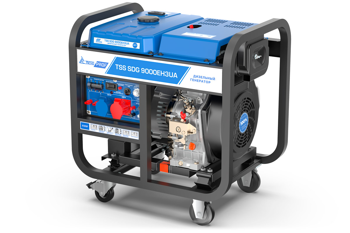 фото Дизель генератор TSS SDG 9000EH3UA