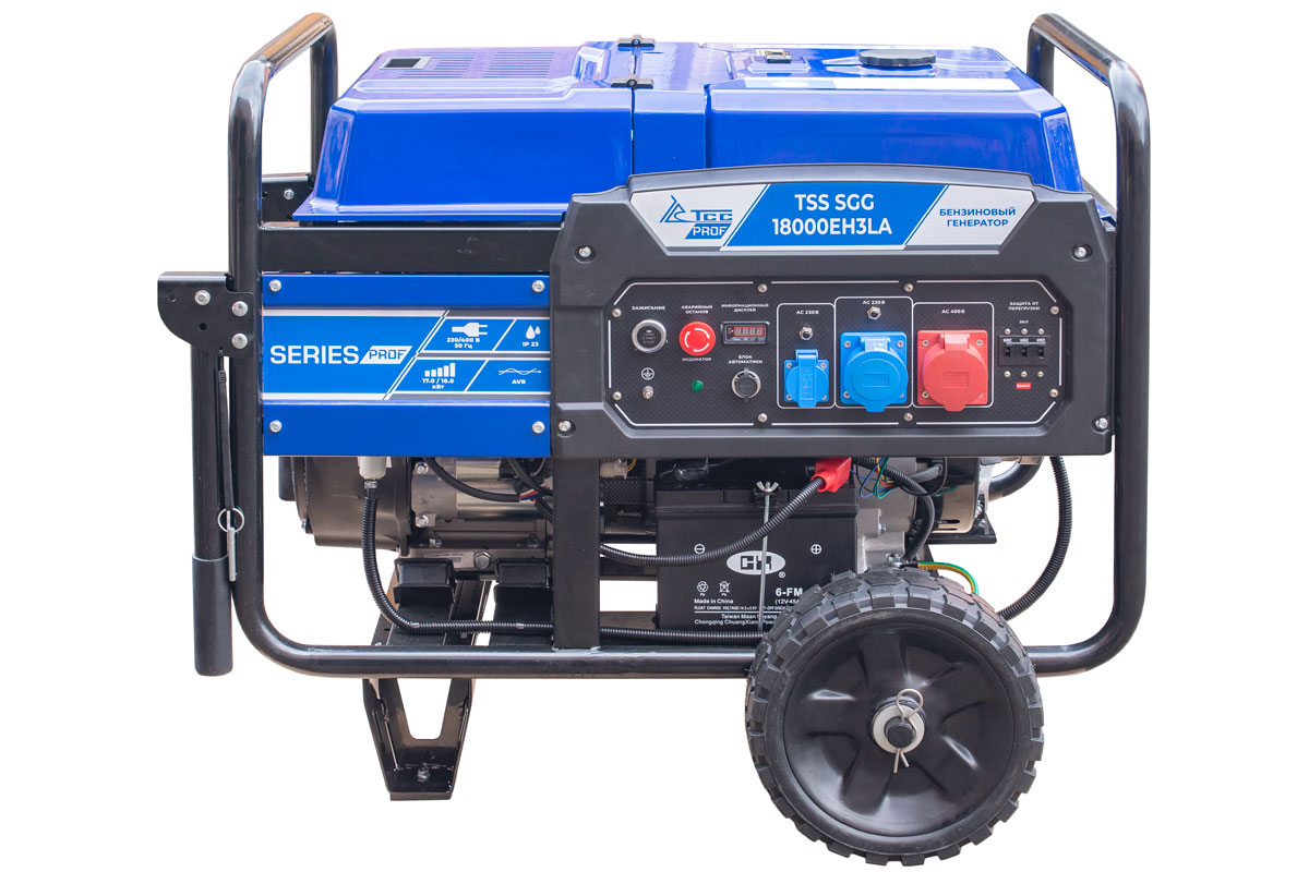 фото Бензогенератор TSS SGG 18000EH3LA