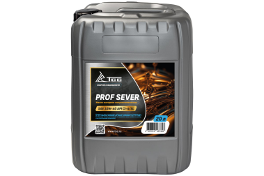 фото Масло моторное полусинтетическое ТСС Проф Север SAE 10W40 API CI-4/SL канистра 20л/Motor oil 20liter can