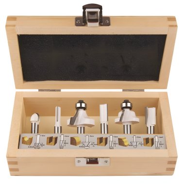 фото Набор фрез (6 шт., хвостовик 8 мм) MAKITA D-53540