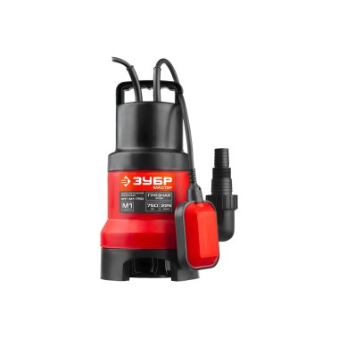 фото Насос дренажный ЗУБР НПГ-М1-750 (для грязной воды, 750 Вт)