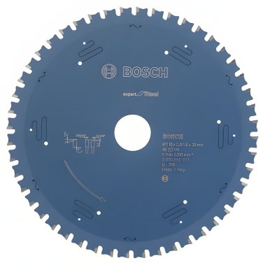 фото Диск пильный 210 х 30 мм 48T Expert for Steel BOSCH 2608643057