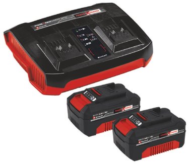 фото Набор Einhell PXC Twincharger Kit (2 акк.*18 В, 4,0 А/ч + ЗУ) 4512112