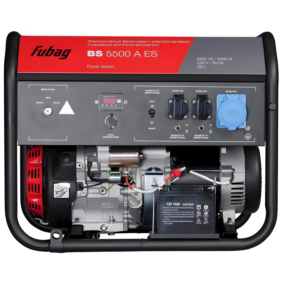 фото Электростанция бензиновая FUBAG BS 5500 A ES