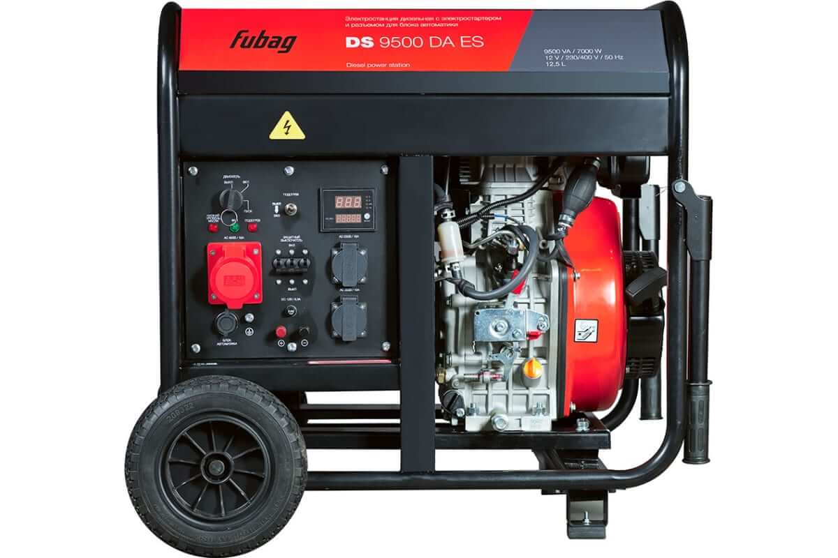 фото Электростанция дизельная FUBAG DS 9500 DA ES