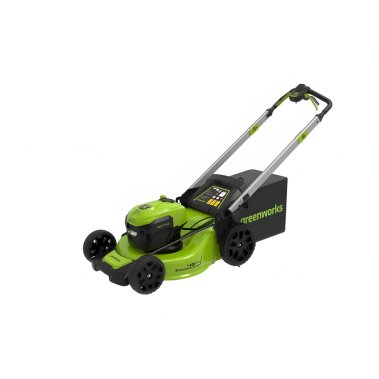 фото Газонокосилка аккумуляторная GREENWORKS GD40LM48SP (без АКБ и ЗУ) 2517407