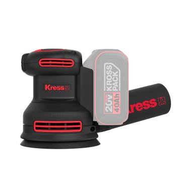 фото Шлифмашина эксцентриковая аккумуляторная KRESS KUD20.9 (без АКБ и ЗУ)