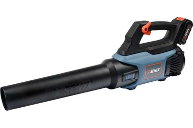 фото Воздуходувка аккумуляторная SENIX BLAX2-M1-EU, X2 20V,162 км/ч, 1акб ,1зу