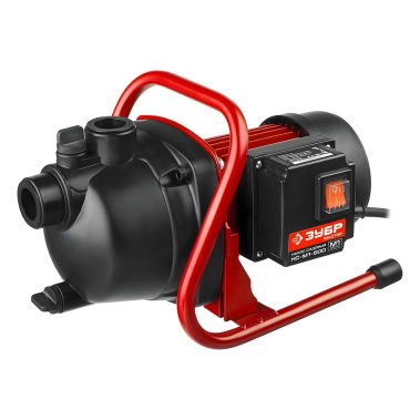 фото Насос поверхностный центробежный ЗУБР НС-М1-600 (600 Вт)