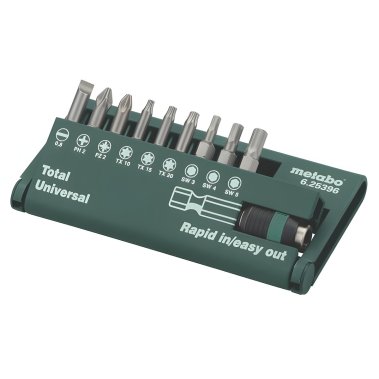 фото Набор бит (9 пр.) METABO 625396000