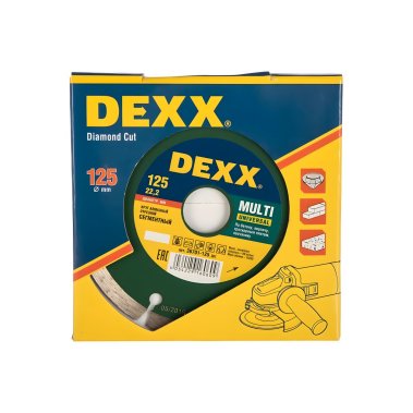 фото Диск алмазный 125 мм DEXX MULTI UNIVERSAL 36701-125_z01