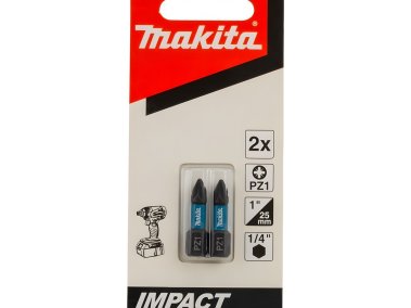 фото Бита PZ 1 х 25 мм C-form (2 шт.) Impact Black MAKITA B-63638