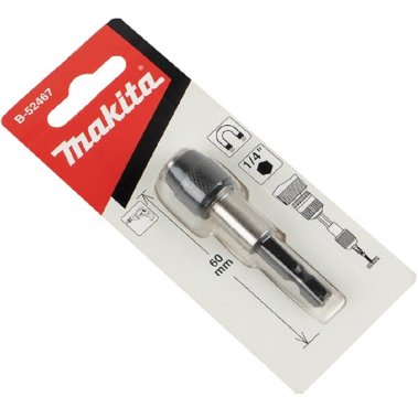 фото Держатель магнитный 60 мм, с зажимным патроном MAKITA B-52467