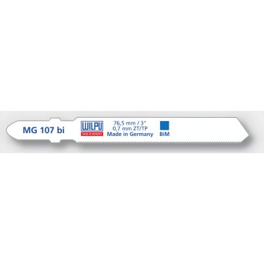 фото Пилки MG 107 bi (тонкая жесть, 5 шт.) WILPU 0252100005