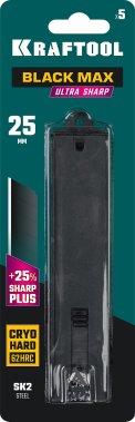 фото Лезвия для ножа 25 мм (5 шт., сегментированные) KRAFTOOL 09602-25-S5