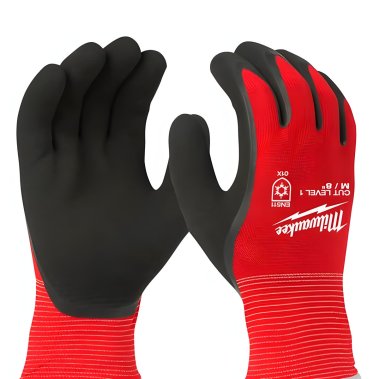 фото Перчатки с защитой от порезов, уровень 1, зимние, 9/L (1 шт) MILWAUKEE 4932471344