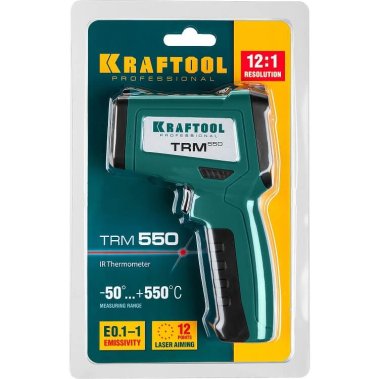 фото Пирометр инфракрасный KRAFTOOL TRM-550 (-30* +550*C) 45705-550