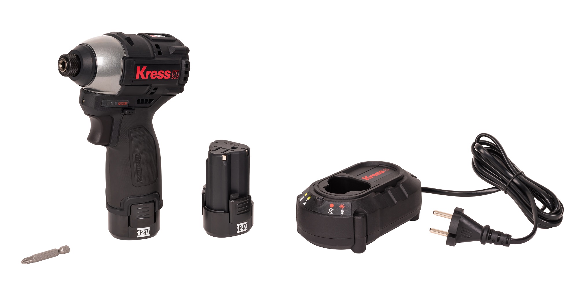 фото Винтоверт ударный аккумуляторный KRESS KU203.1