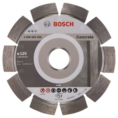 фото Диск алмазный 125 х 22.2 мм Expert for Concrete BOSCH 2608602556