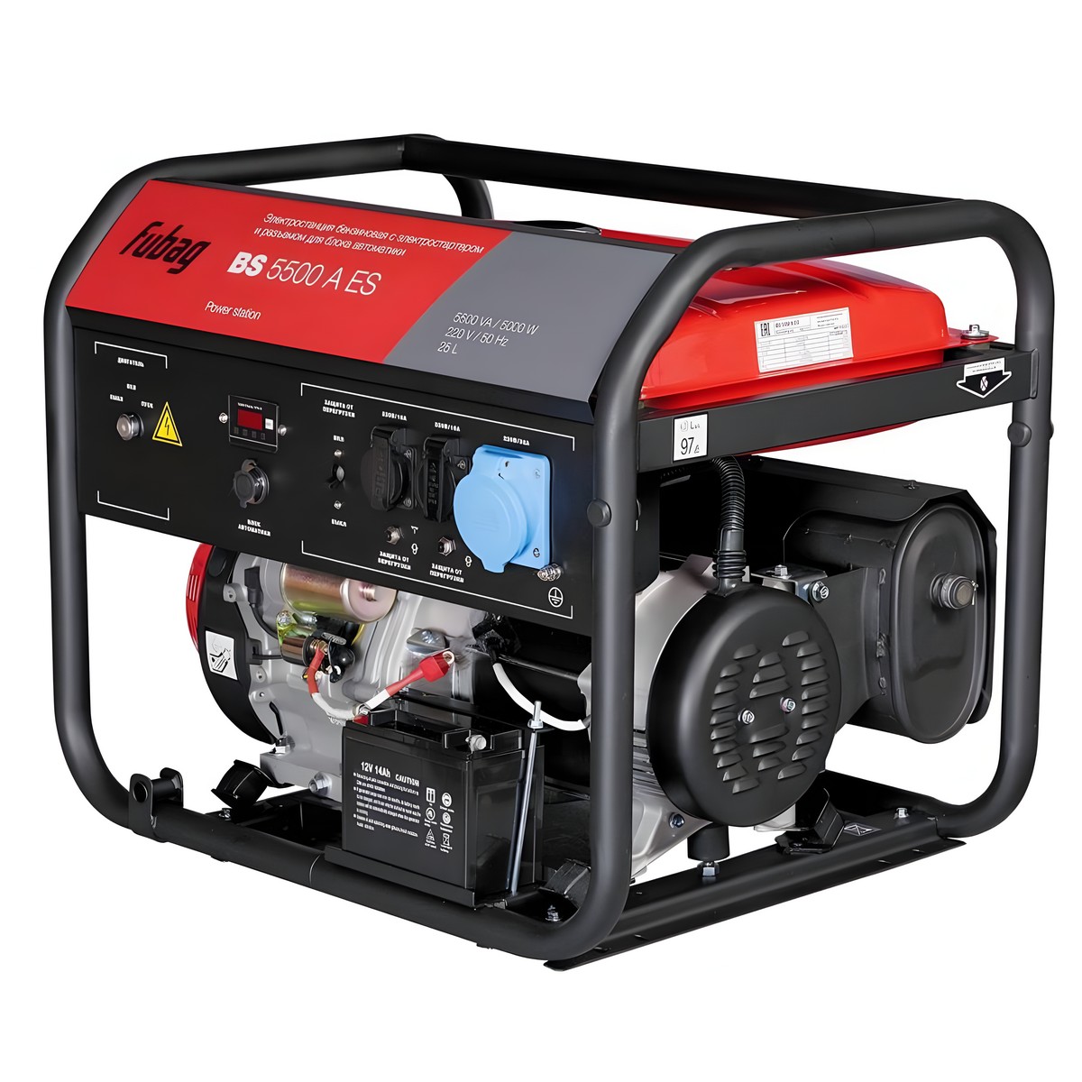 фото Электростанция бензиновая FUBAG BS 5500 A ES