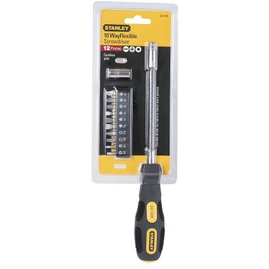 фото Отвертка с битами 11 пр. 10 Way Flexible STANLEY 0-62-508