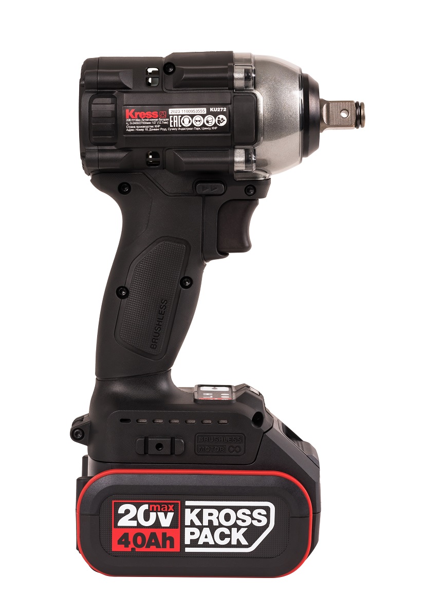 фото Гайковерт ударный аккумуляторный KRESS KU272.2