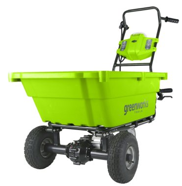 фото Тележка ручная самоходная аккумуляторная GREENWORKS G40GC (без АКБ и ЗУ) 7400007