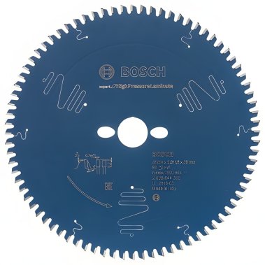 фото Диск пильный 254 х 30 мм 80T Expert for High Pressure Laminate BOSCH 2608644360
