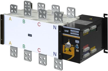 фото Реверсивный рубильник АВР (устройство автоматического ввода резерва) SHIQ5-1000 4P