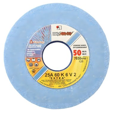 фото Круг шлифовальный 350 х 40 х 76 мм 25A Луга