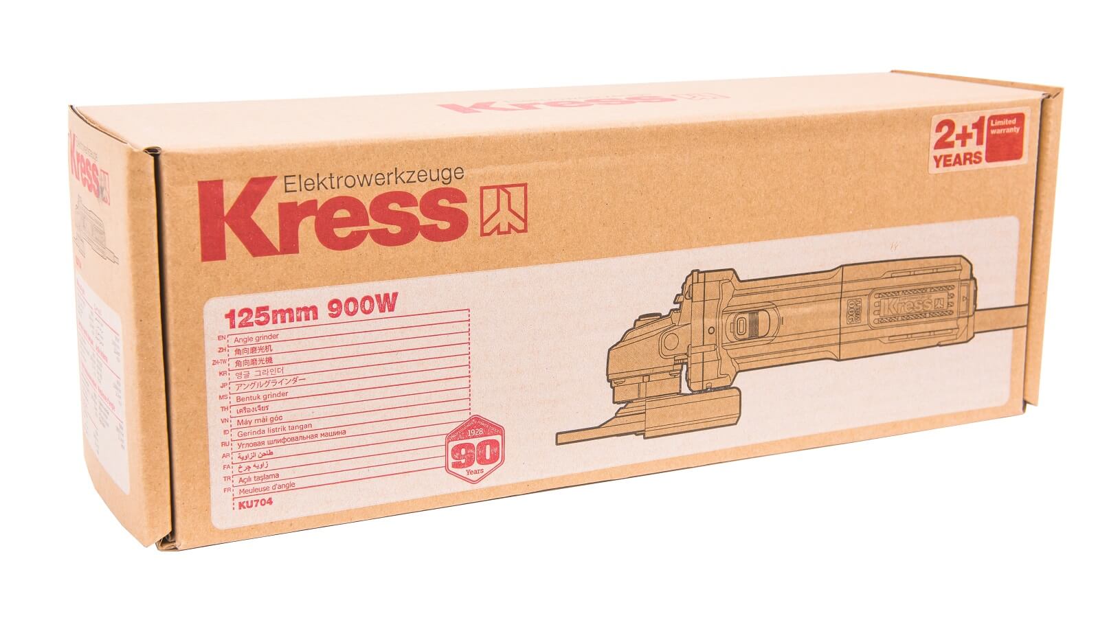фото Шлифмашина угловая KRESS KU704