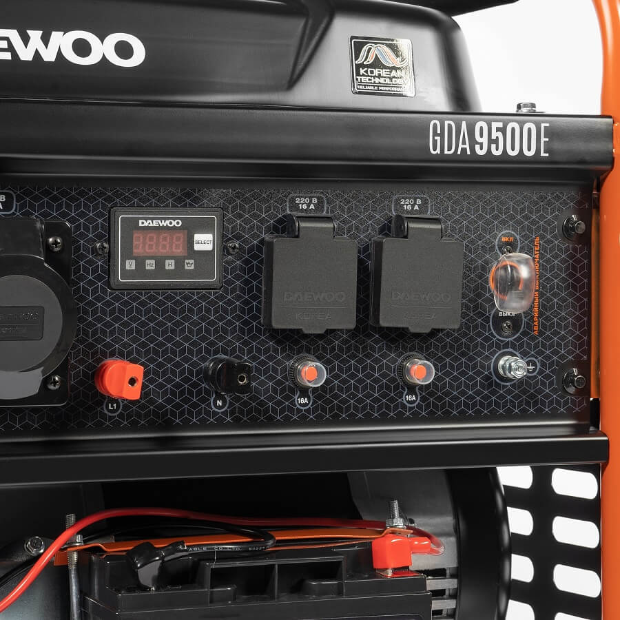 фото Генератор бензиновый DAEWOO GDA 9500E