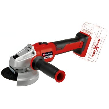 фото Шлифмашина угловая аккумуляторная Einhell PXC AXXIO 18/125 Q + Starter Kit 4.0 4431151SET