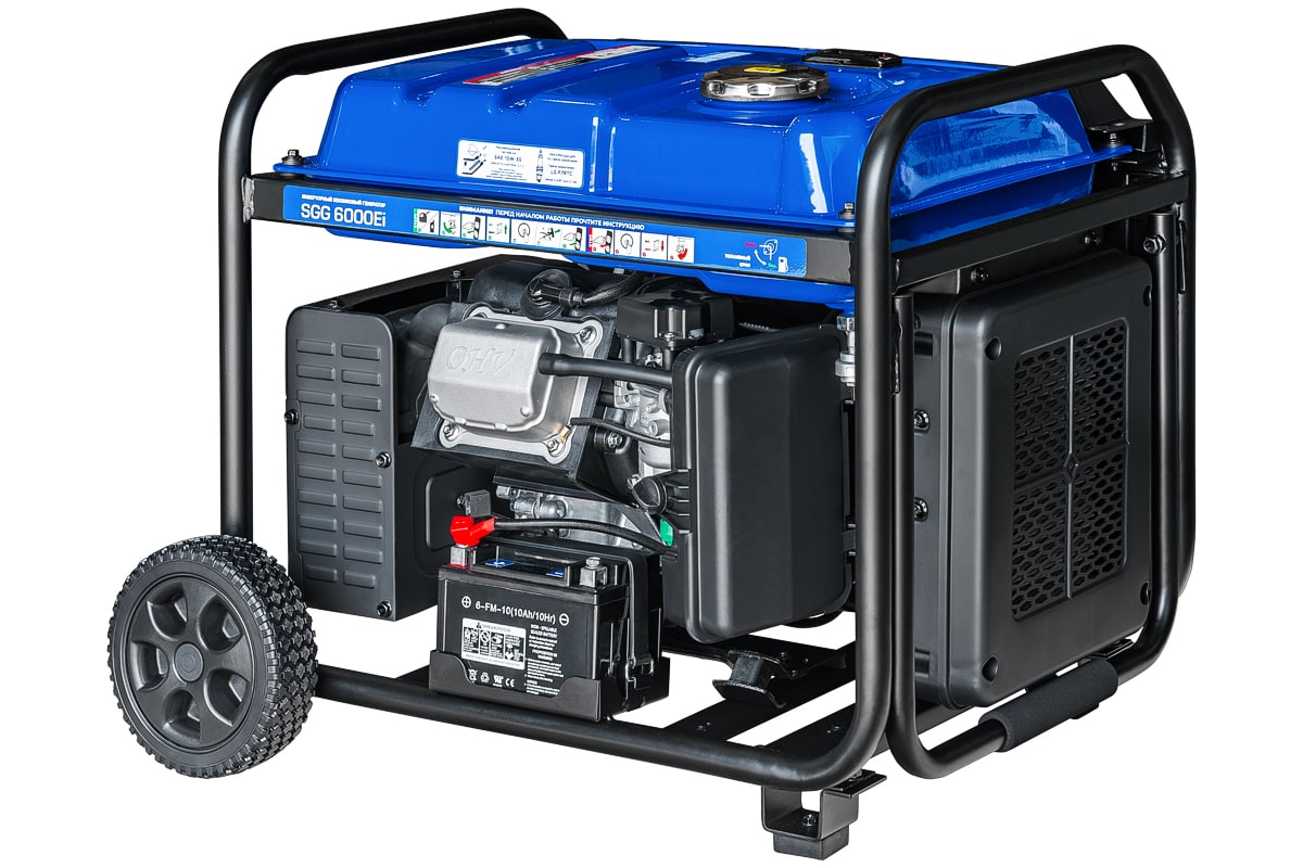 фото Бензогенератор инверторный SGG 6000Ei