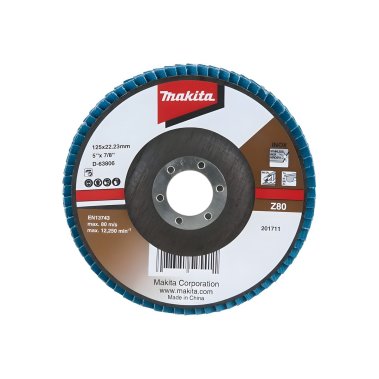 фото Диск лепестковый 125 мм P80 (металл) MAKITA D-63806