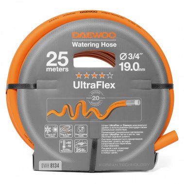 фото Шланг UltraFlex 25 м, 3/4'' (19 мм) DWH 8134 DAEWOO
