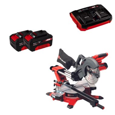 фото Пила торцовочная аккумуляторная Einhell PXC TE-SM 36/10 Li 4300885SET