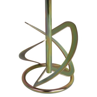 фото Венчик для миксера 120 х 600 мм М14 (гипс, цемент, клей для плитки) ПРАКТИКА 779-479