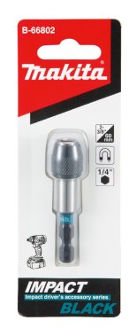 фото Держатель магнитный 60 мм, с зажимным патроном Impact Black MAKITA B-66802