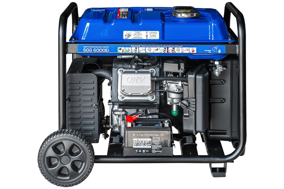 фото Бензогенератор инверторный SGG 6000Ei